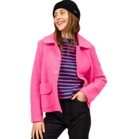 Villedieu Saint-James short boiled wool jacket