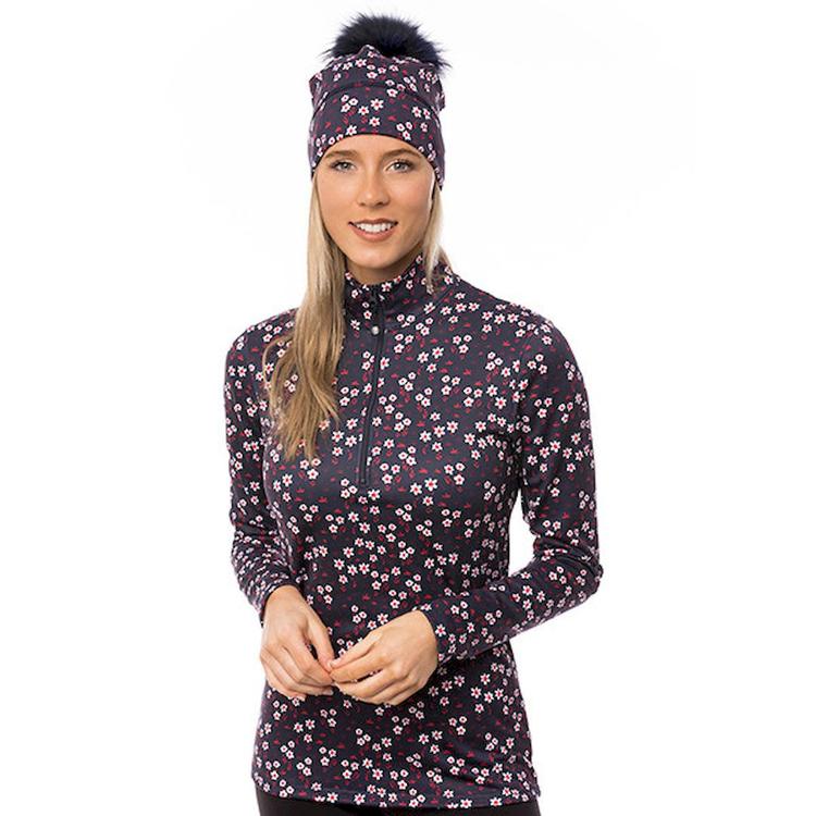 Little Flowers Half-Zip Sweater Otherwise and Then