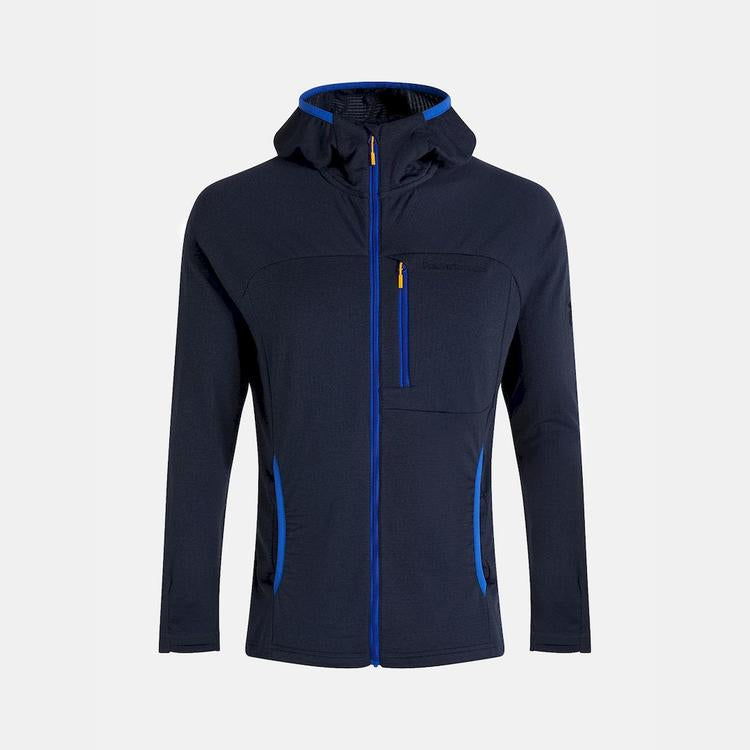 Veste Light Zip Hood Fleece Peak Performance