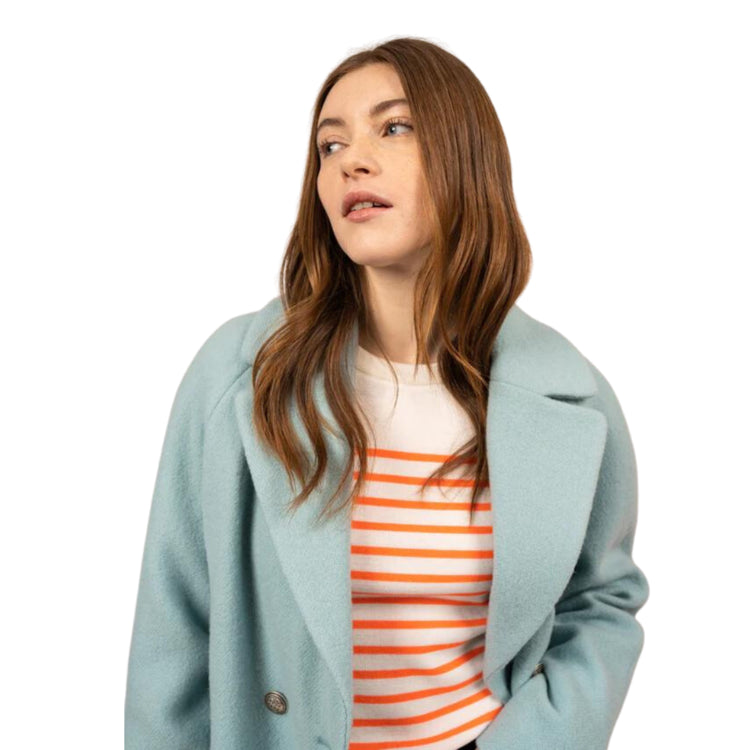 Ste-Laurene Saint-James woolen cloth coat