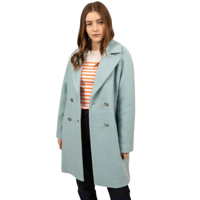 Manteau en drap de laine Ste-Laurene Saint-James