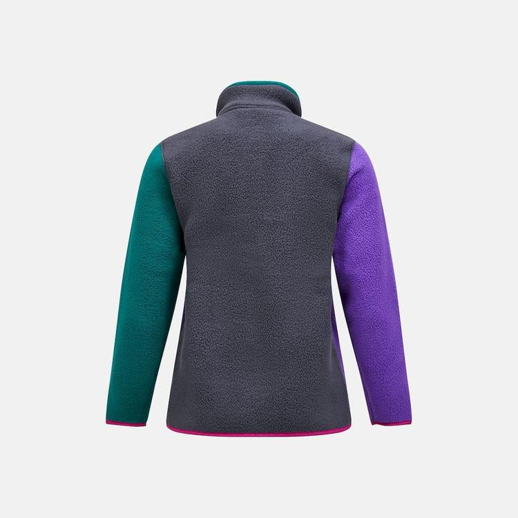 Polar W Fleece Snap T-Neck Peak Performance