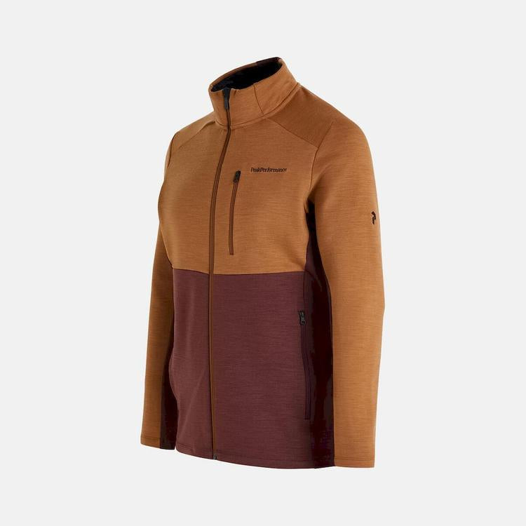 M Peak Performance Vertical Mid Zip Jacket