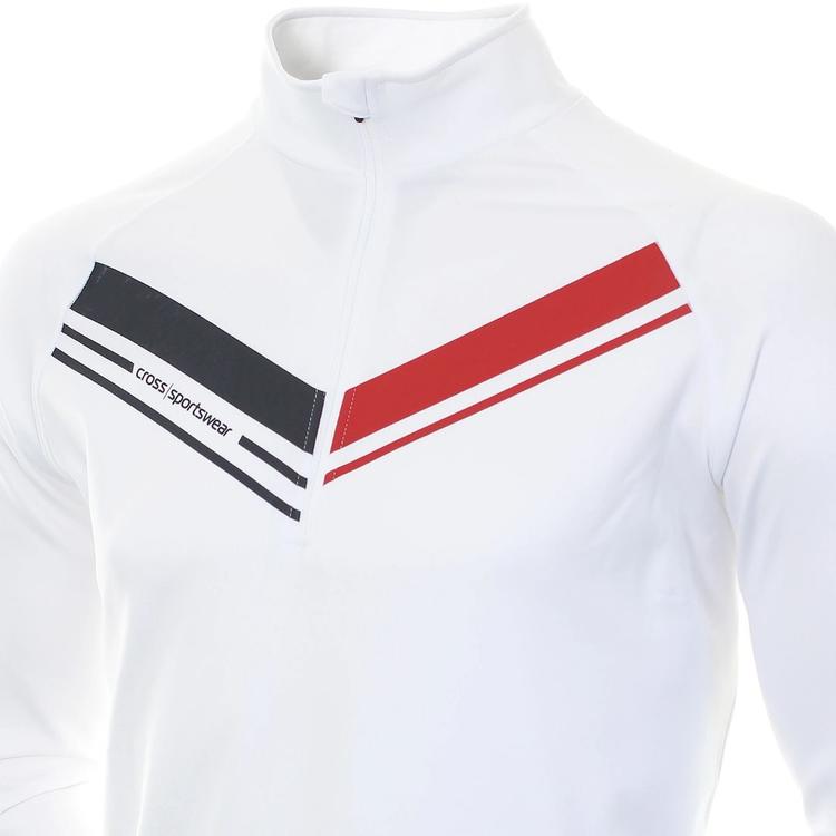 Chandail 1/2 zip Cut Neck Cross Sportswear