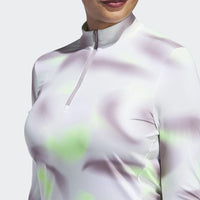 Adidas Ultimate365 Printed Quarter-Zip Sweater