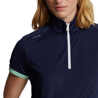 Polo Air Tech Piqué Quart-Zip Tricolor Ralph Lauren