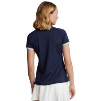 Polo Air Tech Piqué Quart-Zip Tricolor Ralph Lauren