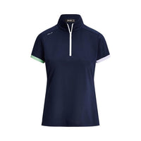 Polo Air Tech Piqué Quart-Zip Tricolor Ralph Lauren