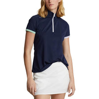 Polo Air Tech Piqué Quart-Zip Tricolor Ralph Lauren