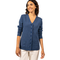Blainville Saint-James fine wool button cardigan