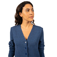 Blainville Saint-James fine wool button cardigan