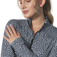 Kyoto Daily sports half-zip sweater