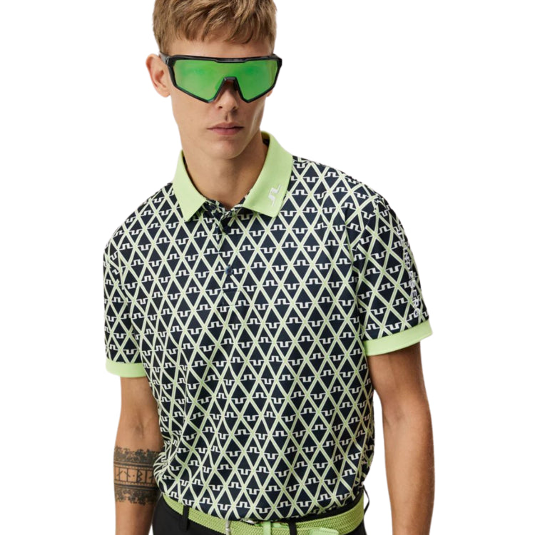 Tour Tech regular fit Print polo shirt J.Lindeberg