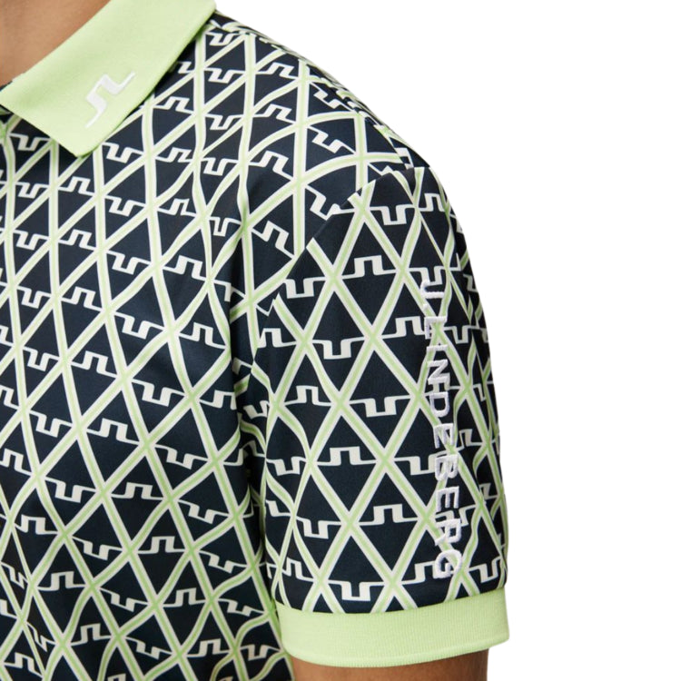 Tour Tech regular fit Print polo shirt J.Lindeberg