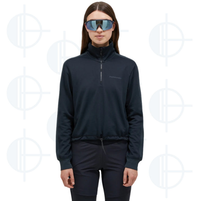 Half-Zip W Light T-Neck Peak Performance
