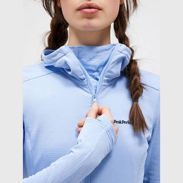 Hoodie Light Fleece W Peak Performance