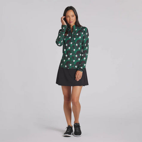 You-V Tropic Puma 1/4 zip sweater