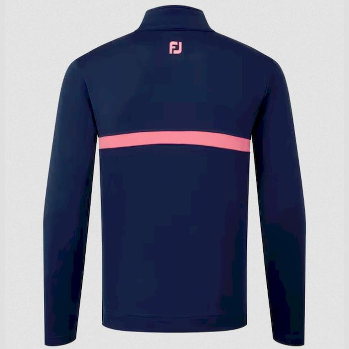 FootJoy Inset Stripe Mid Layer Quarter-Zip Sweatshirt