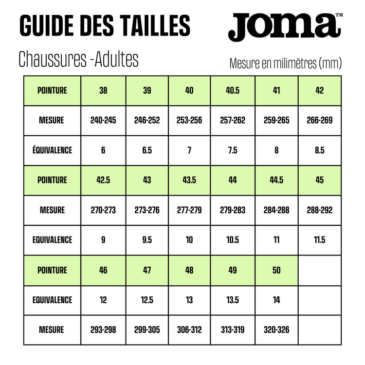 Chaussure de soccer intérieur Invicto Joma