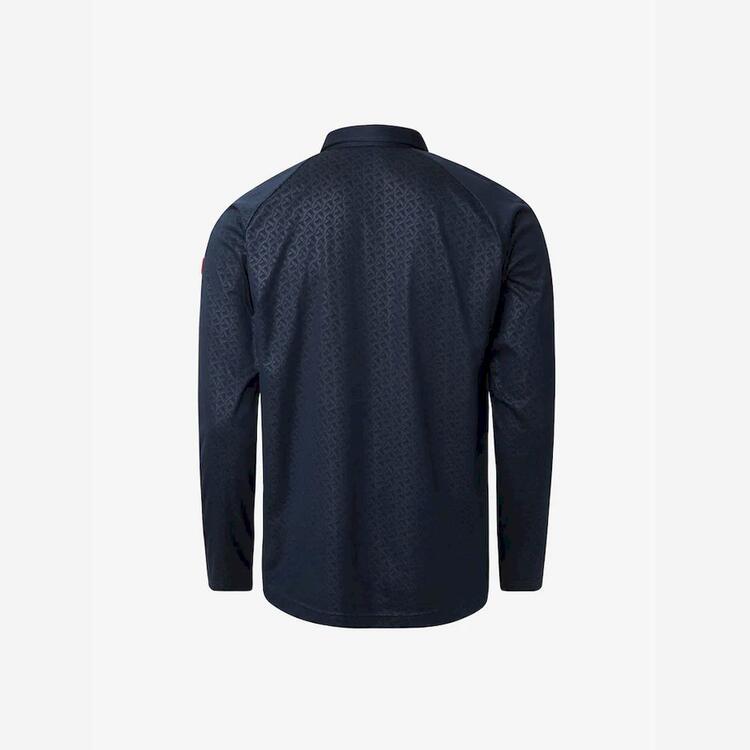 Polo Embossed LS Cross Sportswear