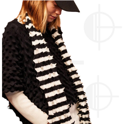 Saint-James long Alveole scarf