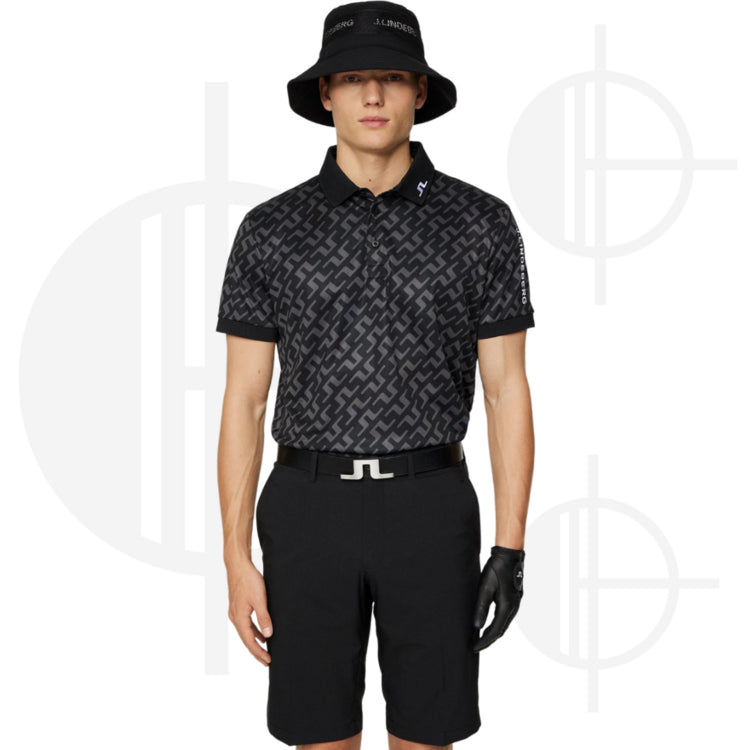 Polo Tour Tech Reg Fit Print J.Lindeberg