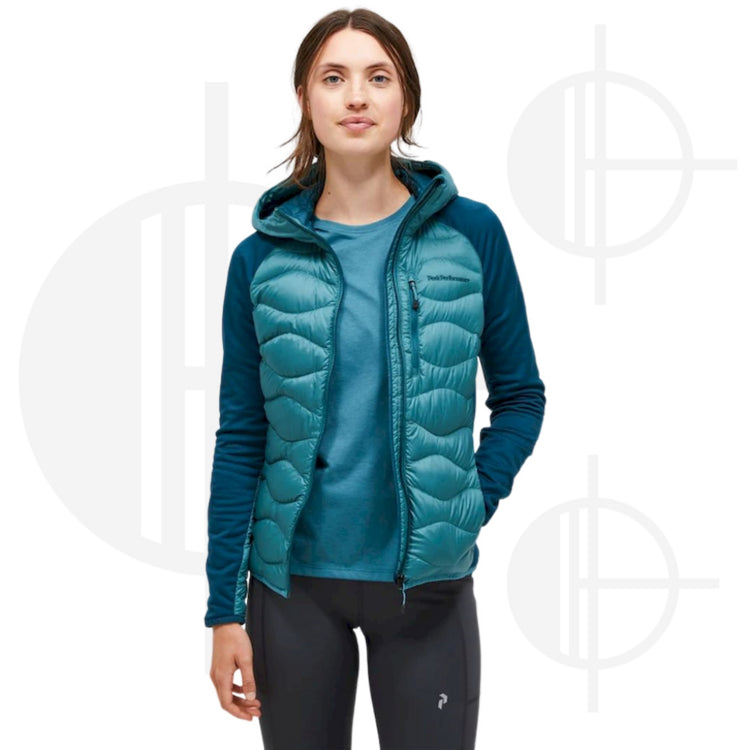 Manteau Helium Down Hybrid Hood Peak Performance