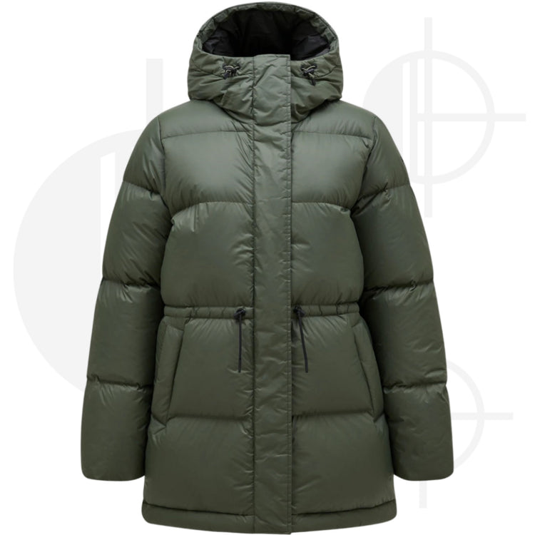 Parka W Down Hood Peak Performance