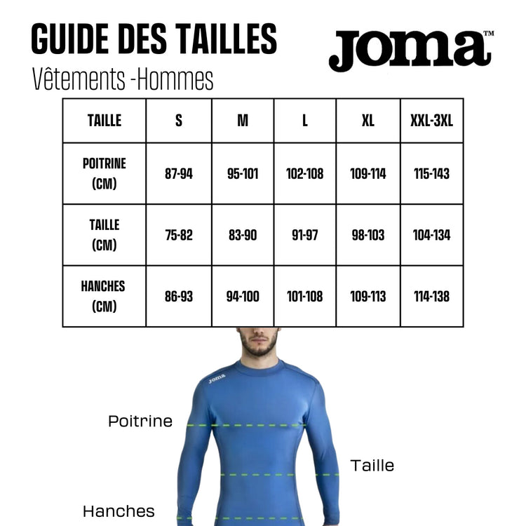 Chandail d'arbitre de soccer Joma