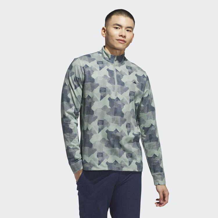 Adidas Go-To 1/4 Zip Printed Sweater