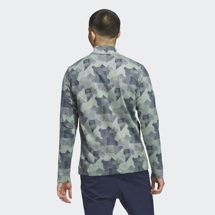 Adidas Go-To 1/4 Zip Printed Sweater