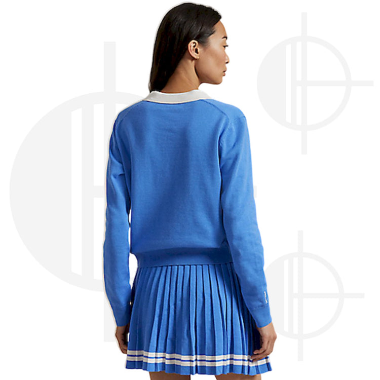 Chandail polo manches longues RLX Golf