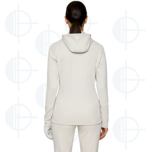 Aerial quarter zip Hood W J.Lindeberg
