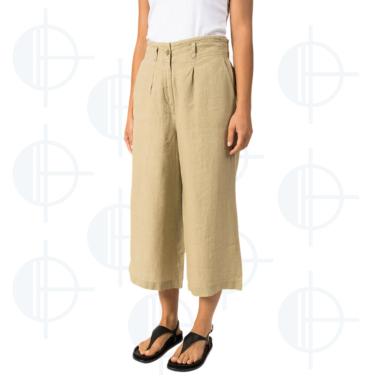Pantalon large en lin Chloé Saint-James