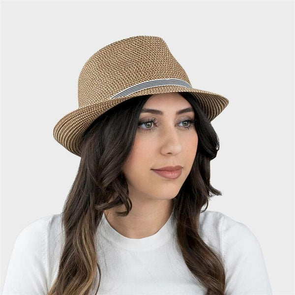 Chapeau Fian-Paper Braid Fedora Canadian Hat