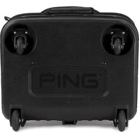 Rolling travel bag for ping pong sticks