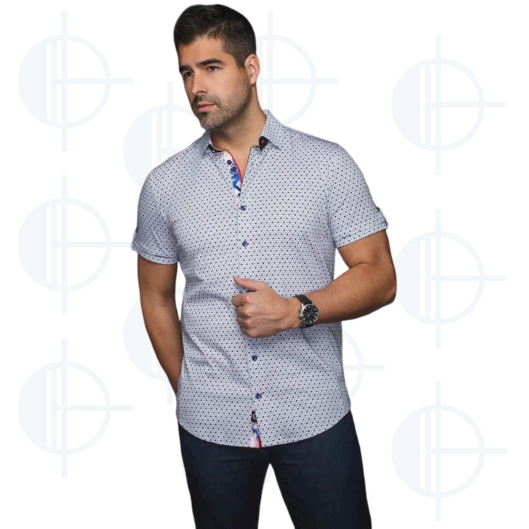 Chemise manche courte Oslin Au Noir