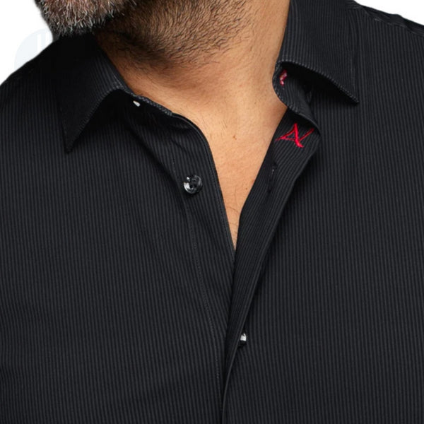 Chemise manche courte Nick STRP Au Noir