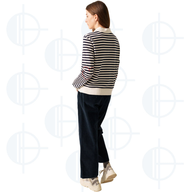 Pull en molleton Nina Saint-James