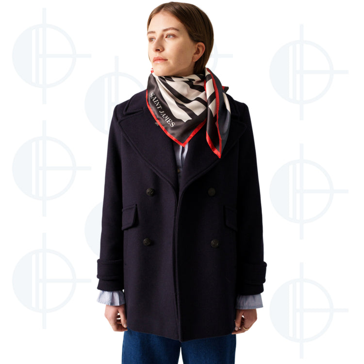 Foulard Carré coeur Saint-James