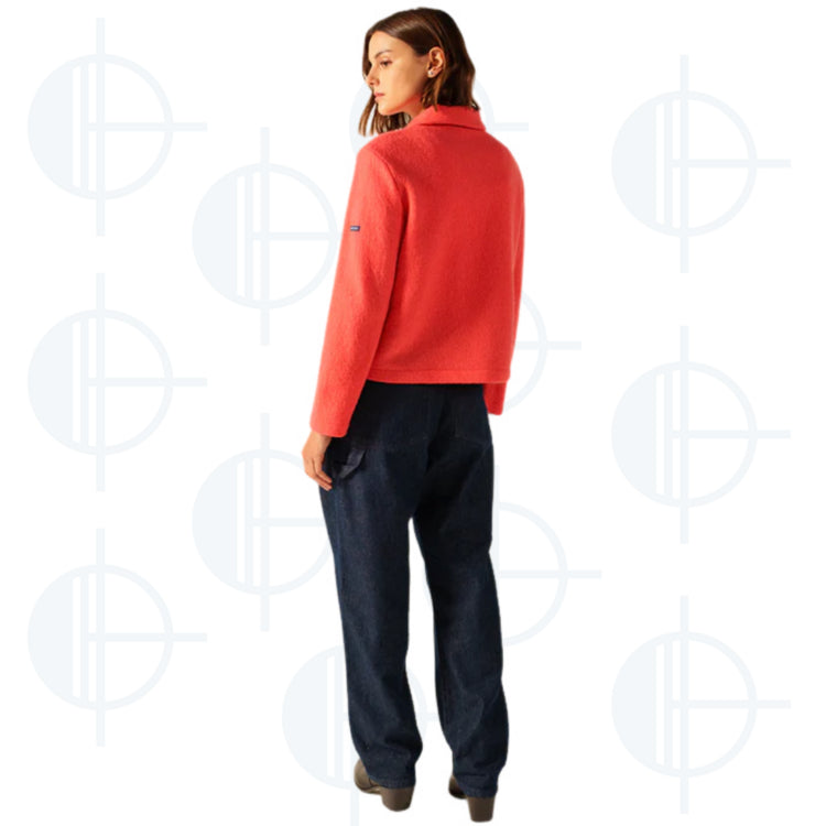 Veste combloux en laine bouillie Saint-James