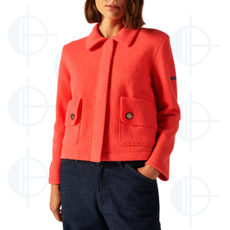 Veste combloux en laine bouillie Saint-James