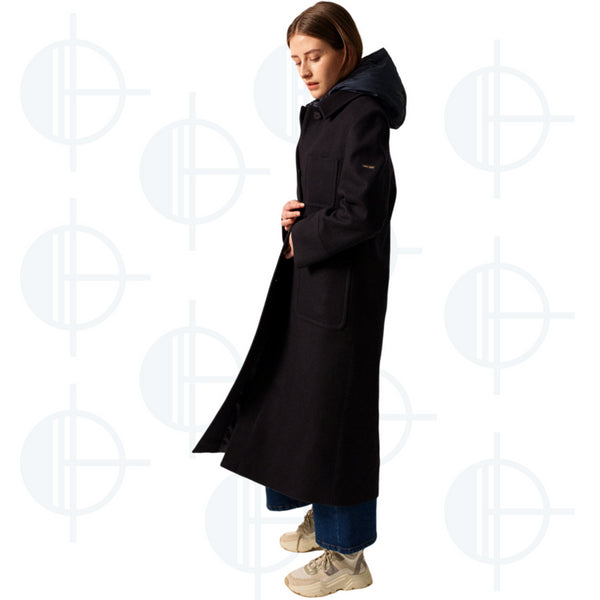 Manteau Ste Klervy en drap de laine Saint-James