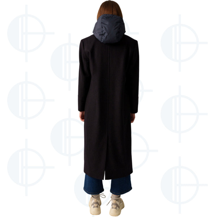 Manteau Ste Klervy en drap de laine Saint-James