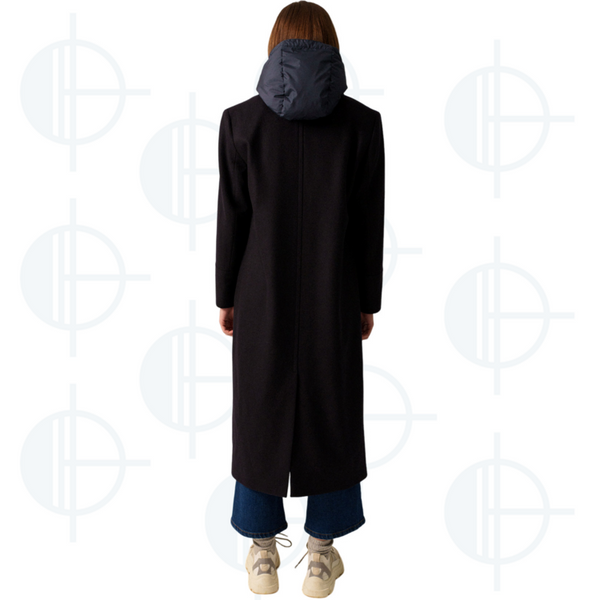 Manteau Ste Klervy en drap de laine Saint-James