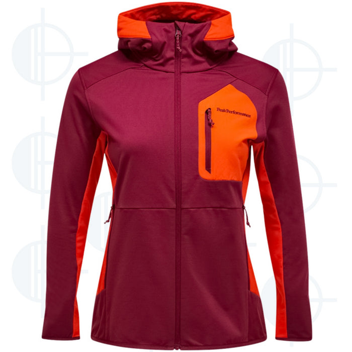 Veste Utility Light Zip Hood W Peak Performance