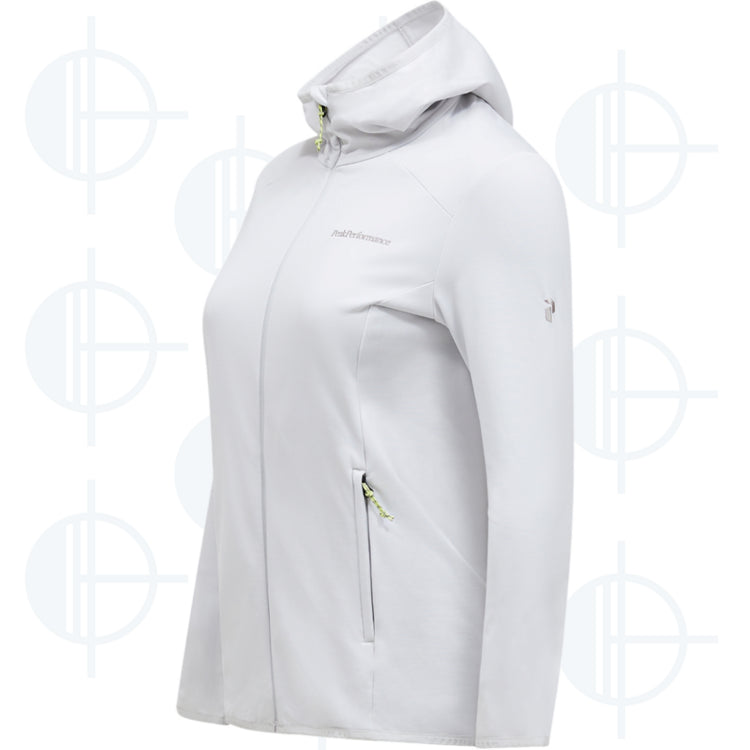 Hoodie Light Zip W Peak Performance