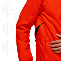 Veste de ski Maroon Insulated Peak Performance