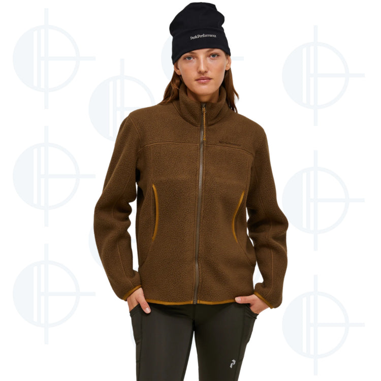 Cardigan Fleece zip W Peak Performance