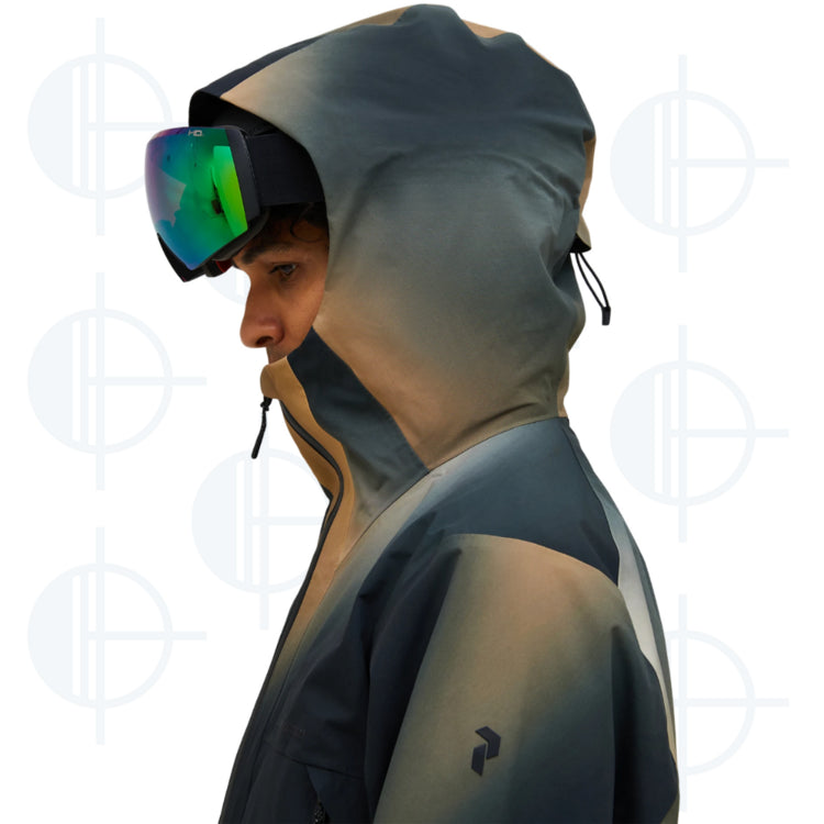 Manteau d'hiver Edge 3L AOP Peak Performance